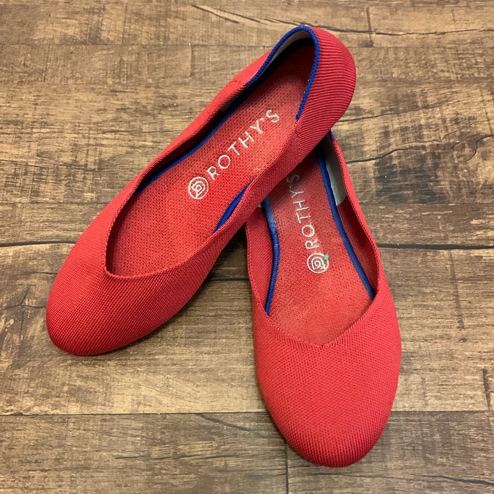 Rothy's Red Flats